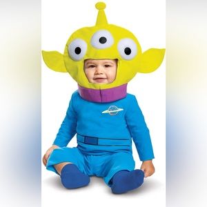 Disguise Baby Boy's Disney Pixar Toy Store and Beyond Alien Classic Costume